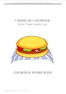 hamburger album de coloriage un - pdf