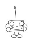 robot à colorier