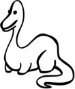 petit dinosaure diplodocus