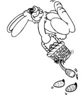 coloriage pâques