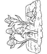 coloriage pâques