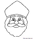 coloriage saint nicolas