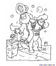 coloriage de saint nicolas