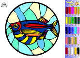 coloriage en ligne 2 poisson2