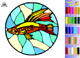 coloriage en ligne 5 poisson2