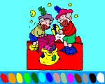 dessiner et colorier saint nicolas