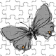 papillon - puzzle en ligne 1