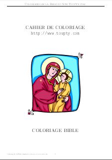 coloriage bible