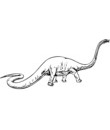 dinosaure géant diplodocus herbivore