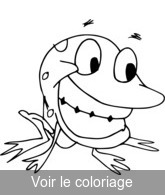 grenouille grand sourire