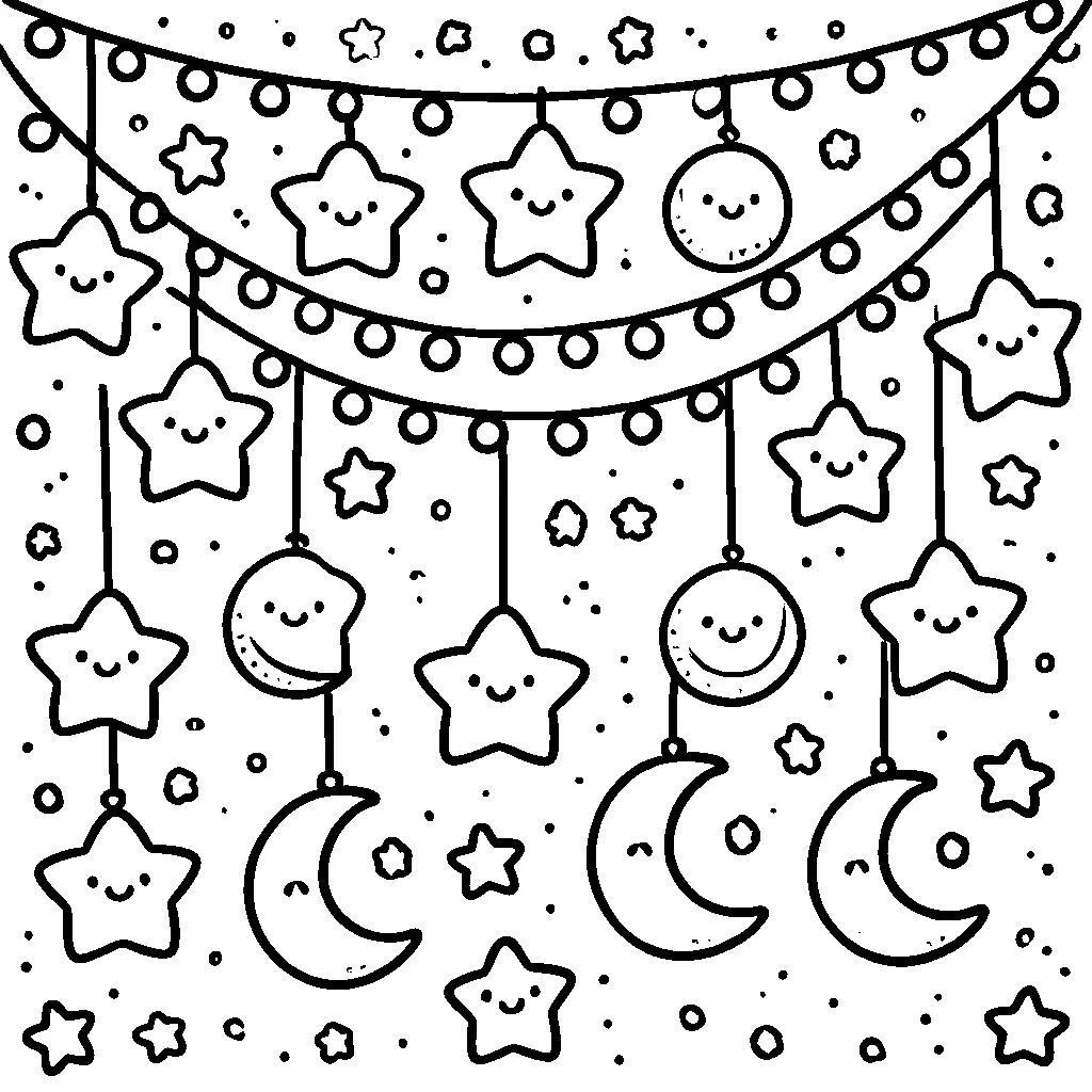 coloriage-guirlande-noel Page 13