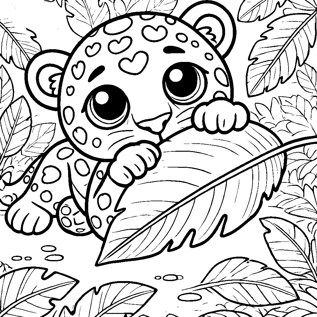 coloriage-jaguar Page 3