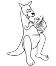 kangourou crocquis a imprimer