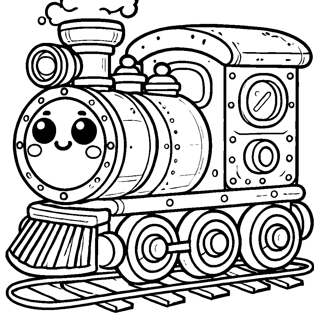 coloriage-locomotive Page 13