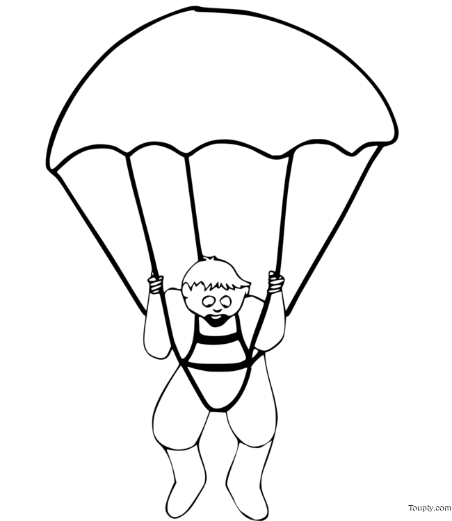 coloriage-parachutiste Page 18