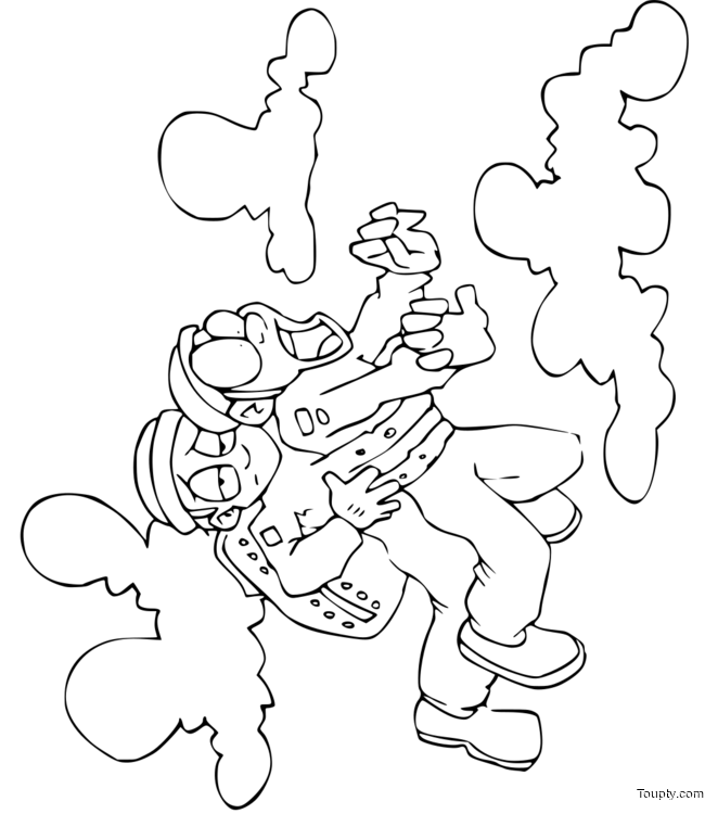 coloriage-parachutiste Page 9