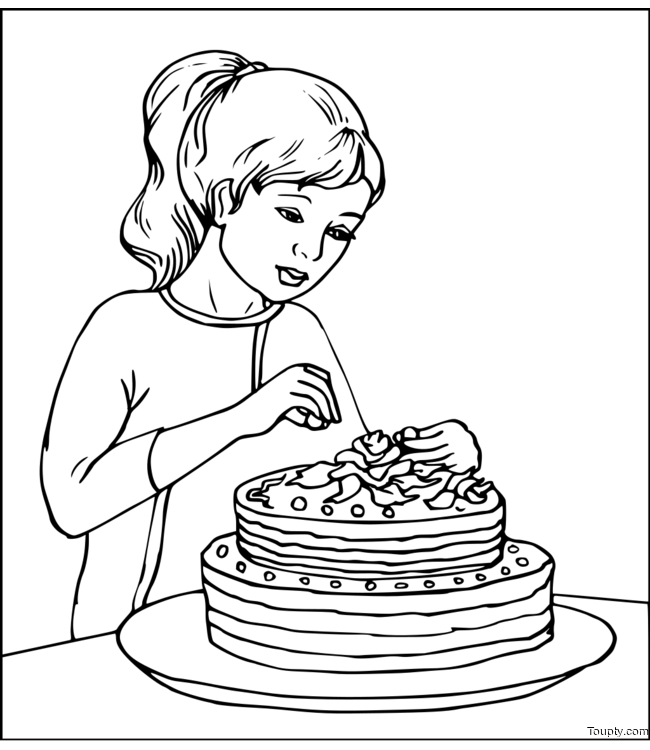 coloriage-patissier Page 13