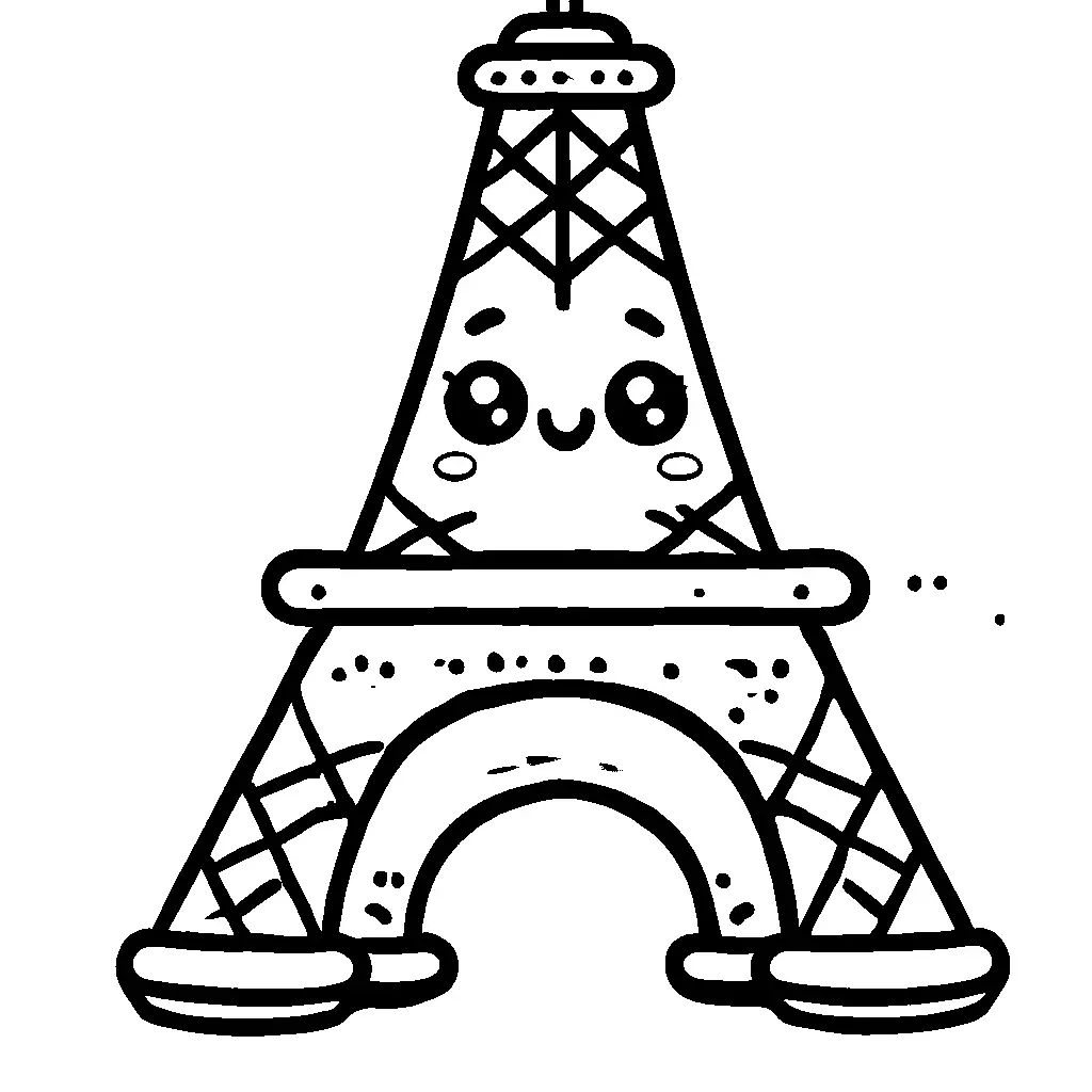 coloriage-tour-eiffel Page 12