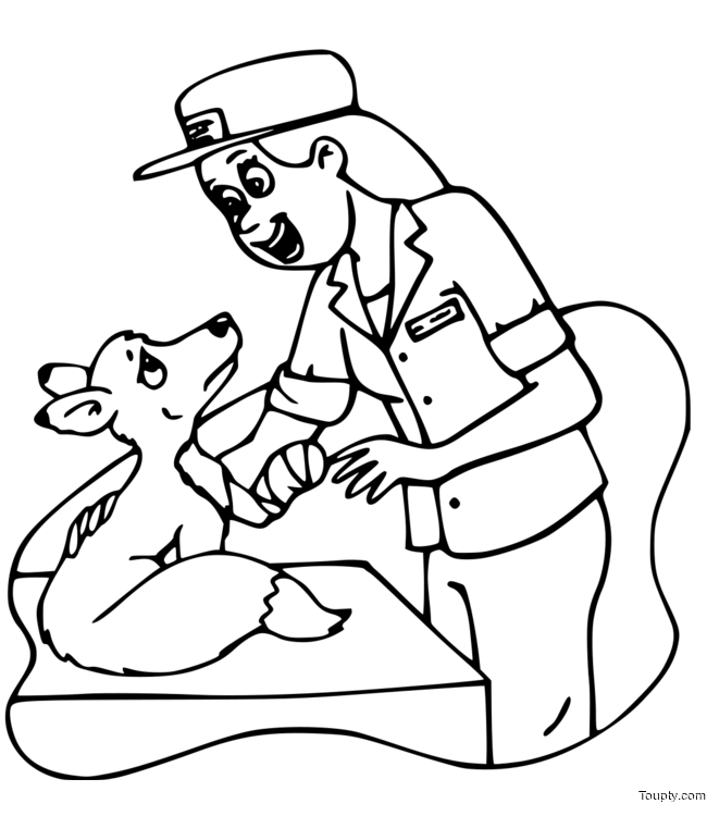 coloriage-veterinaire Page 11