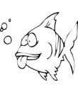 image a colorier poisson