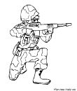 dessin de soldats