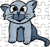 puzzle de chat