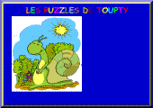 puzzle en ligne : l'escargot se promène