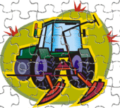 puzzle de tracteur